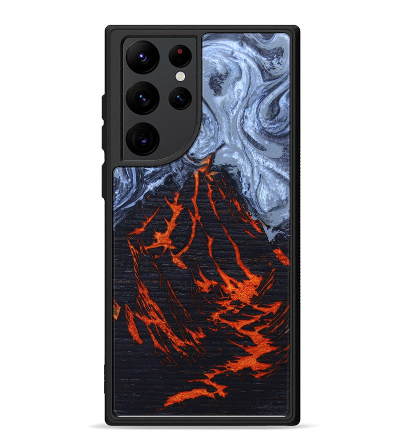 Galaxy S22 Ultra Wood+Resin Phone Case - Gannon (Lava, 627581)