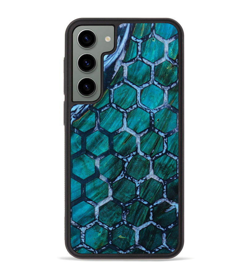 Galaxy S23 Plus Wood+Resin Phone Case - Titus (Pattern, 642064)