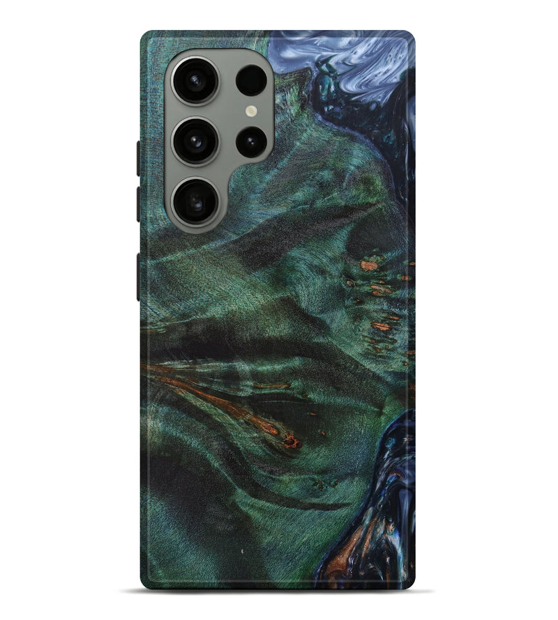 Galaxy S23 Ultra Wood+Resin Live Edge Phone Case - Kim (Artist Pick, 637735)