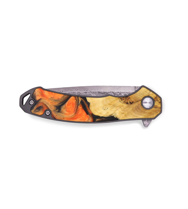 EDC Wood+Resin Pocket Knife - Tricia (Artist Pick, 637110)
