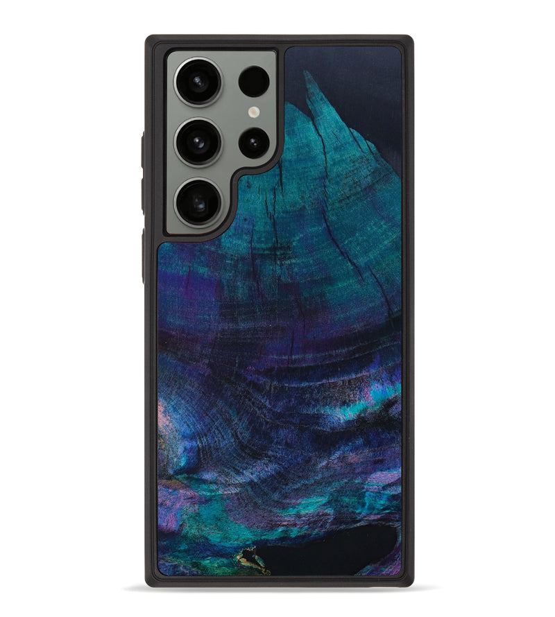 Galaxy S23 Ultra Wood+Resin Phone Case - Gabriella (Maple Burl, 639887)