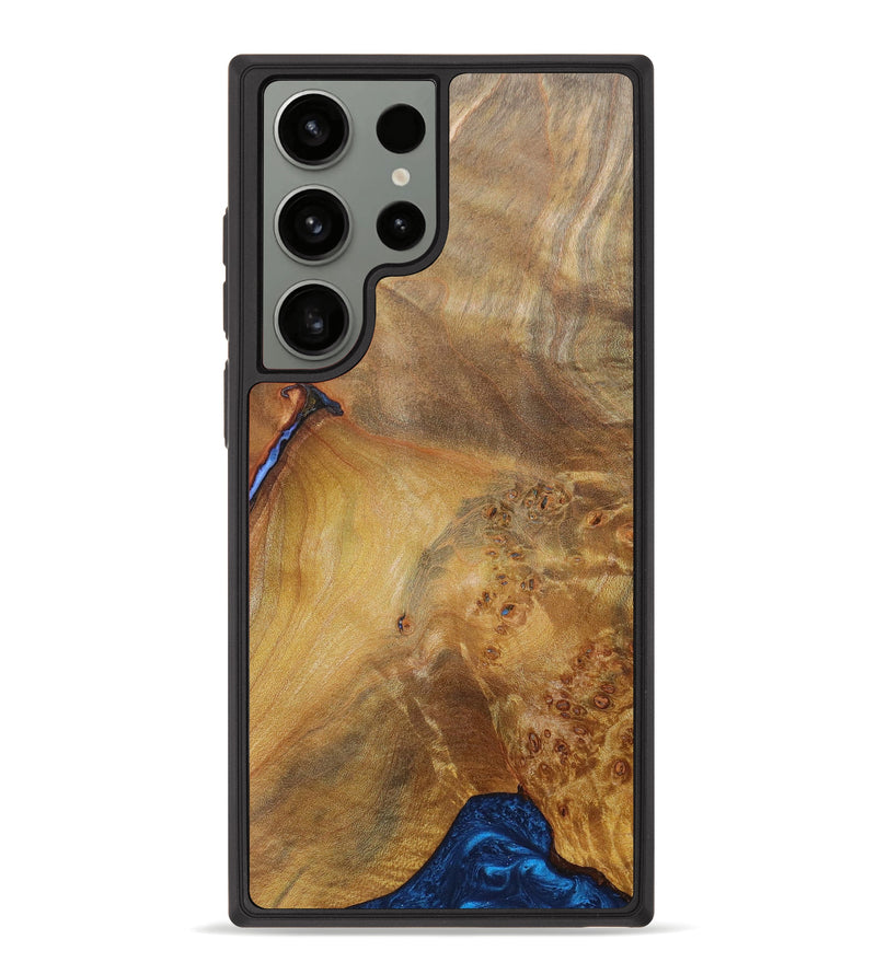 Galaxy S23 Ultra Wood+Resin Phone Case - Charlene (Buckeye Burl, 635931)