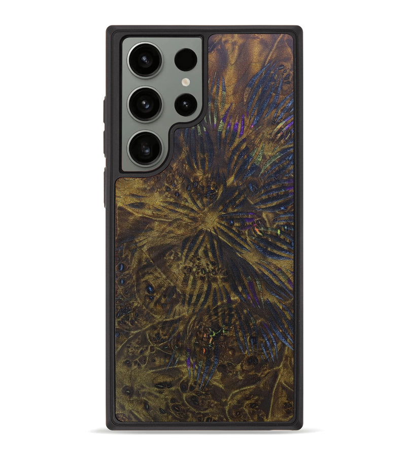 Galaxy S23 Ultra Wood+Resin Phone Case - Millard (Pattern, 632974)