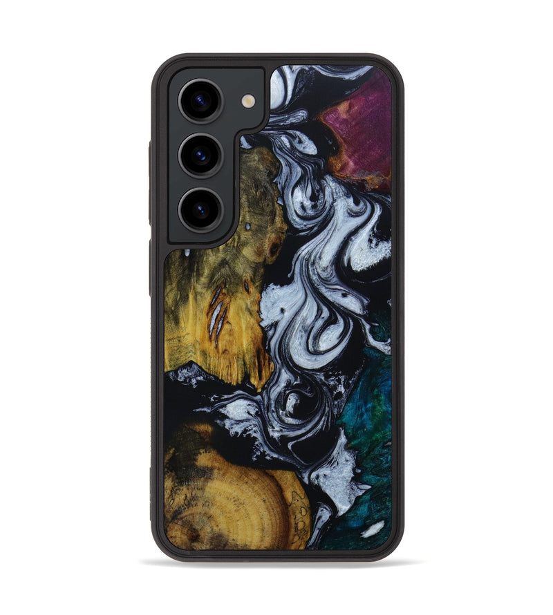 Galaxy S23 Wood+Resin Phone Case - Demetrius (Mosaic, 648555)