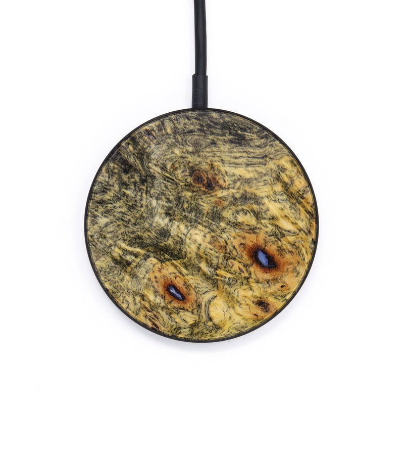 Circle Burl Wood Wireless Charger - Norman (Wood Burl, 643454)