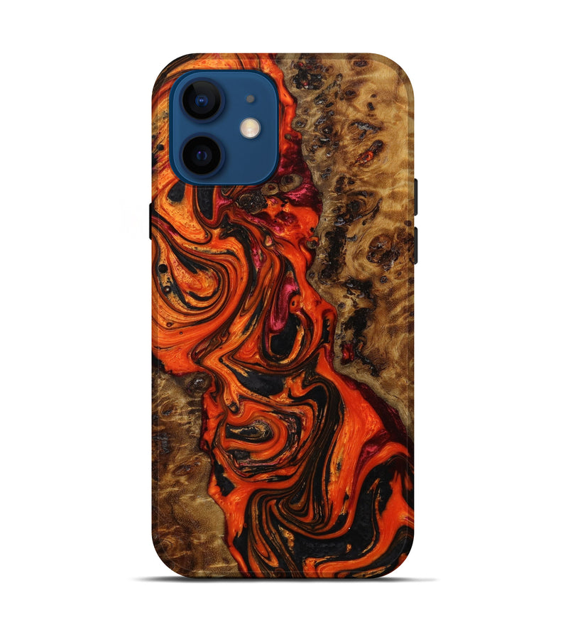 iPhone 12 Wood+Resin Live Edge Phone Case - Kaden (Artist Pick, 642828)