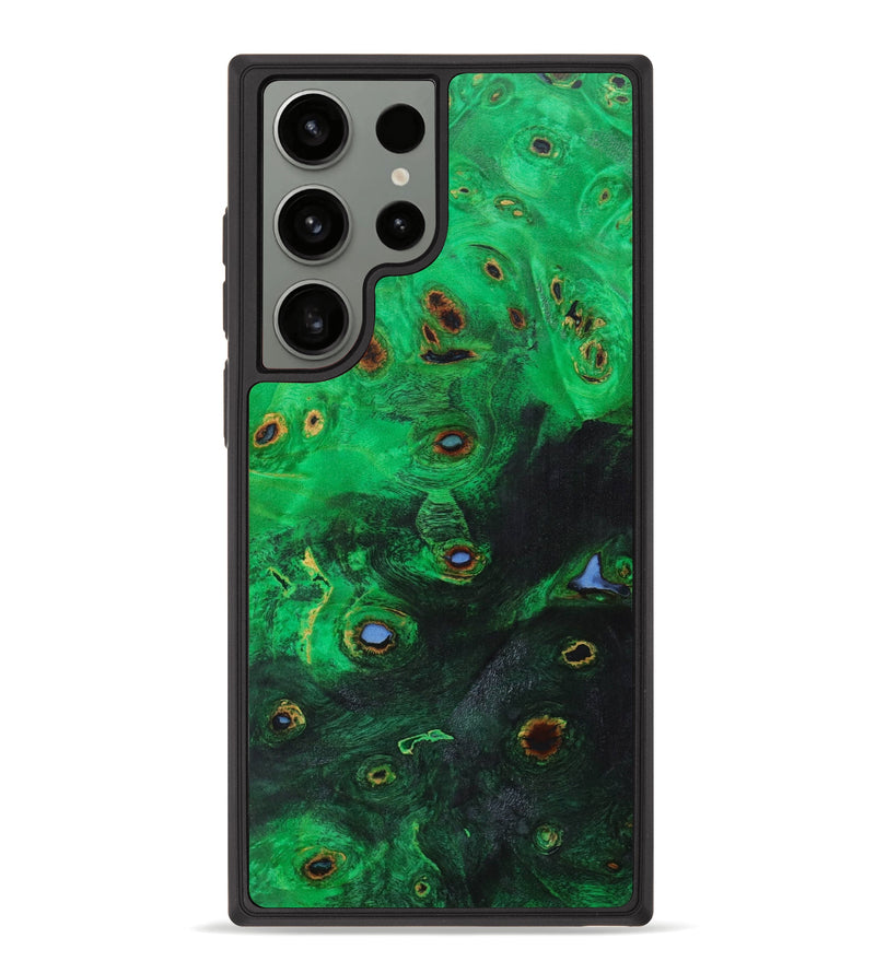 Galaxy S23 Ultra Wood+Resin Phone Case - Lillian (Buckeye Burl, 635579)
