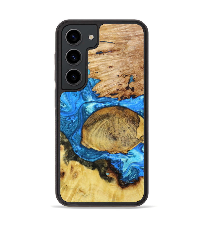 Galaxy S23 Wood+Resin Phone Case - Reed (Mosaic, 632132)