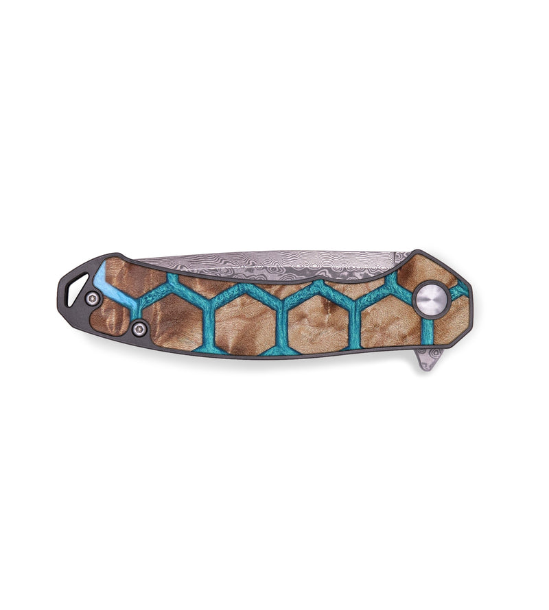 EDC Wood+Resin Pocket Knife - Gage (Pattern, 645875)