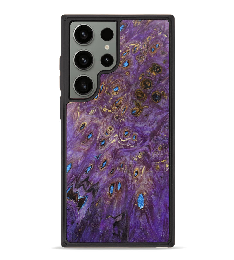 Galaxy S23 Ultra Wood+Resin Phone Case - Elijah (Buckeye Burl, 625555)