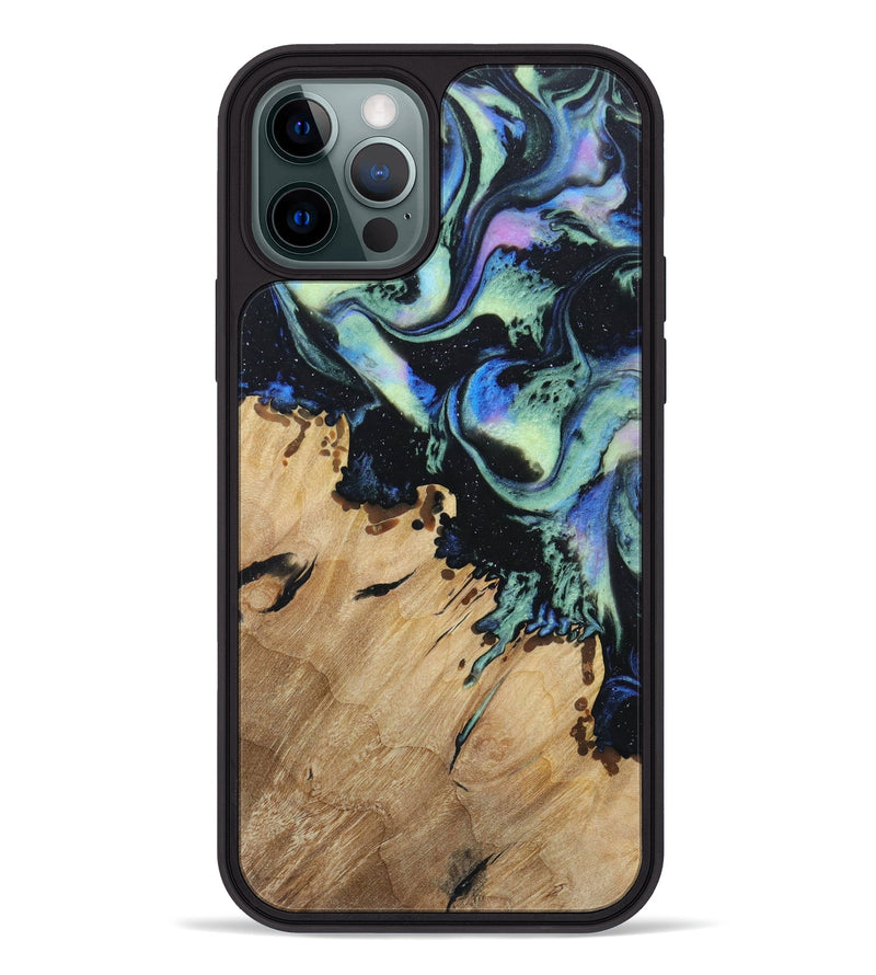 iPhone 12 Pro Wood+Resin Phone Case - Moses (Aurora, 618487)