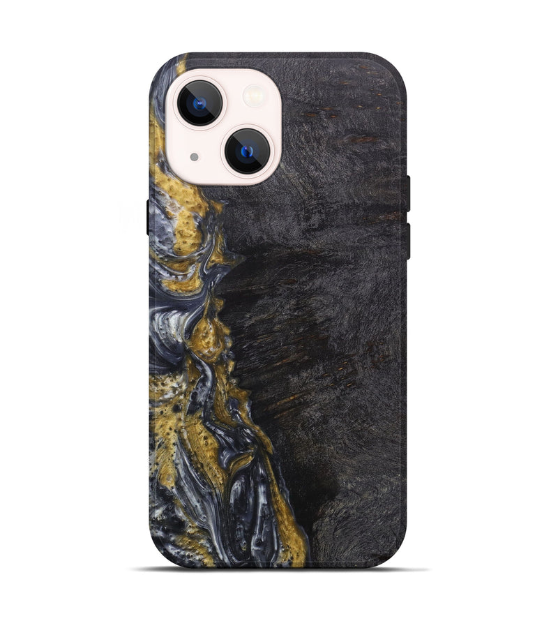 iPhone 13 Wood+Resin Live Edge Phone Case - Malina (Metallic, 606828)