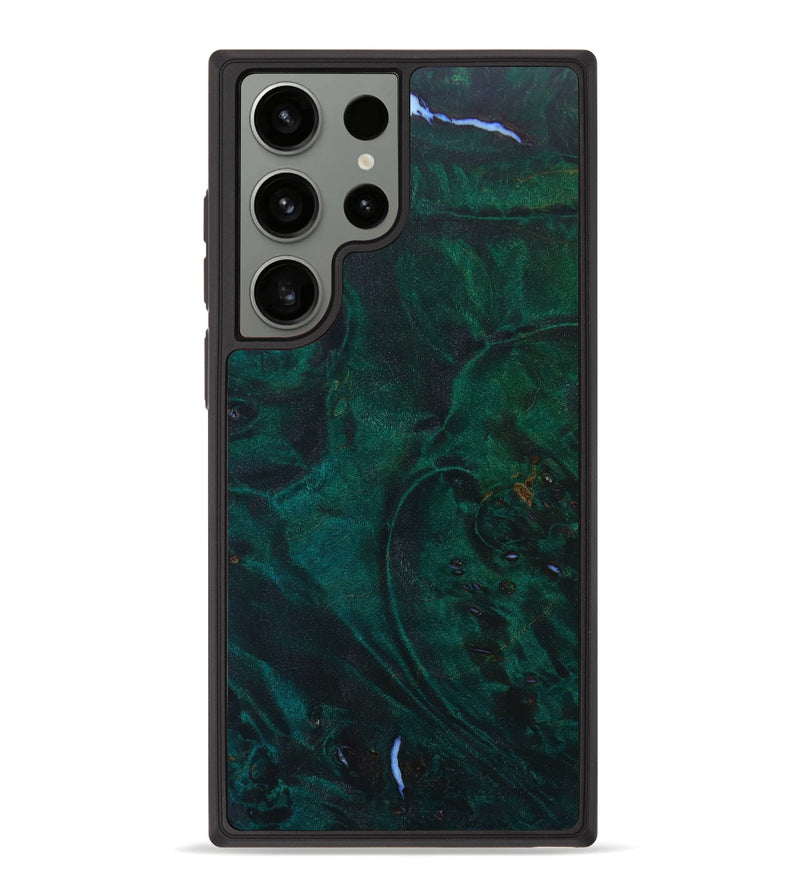 Galaxy S23 Ultra Wood+Resin Phone Case - Caylee (Maple Burl, 639500)