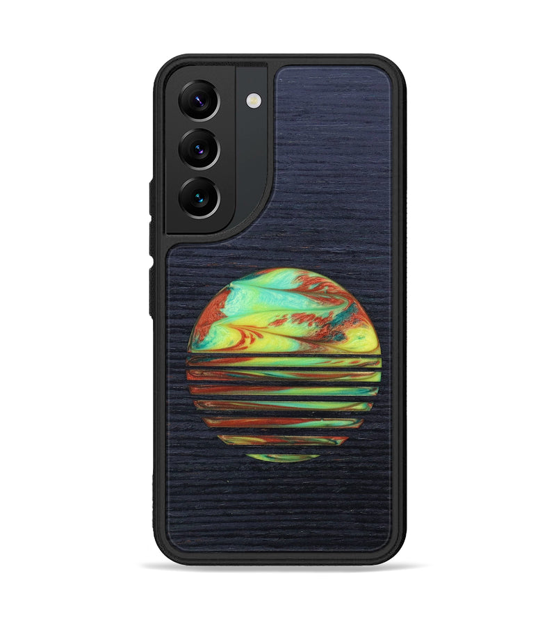 Galaxy S22 Wood+Resin Phone Case - Genevieve (Retro, 634727)