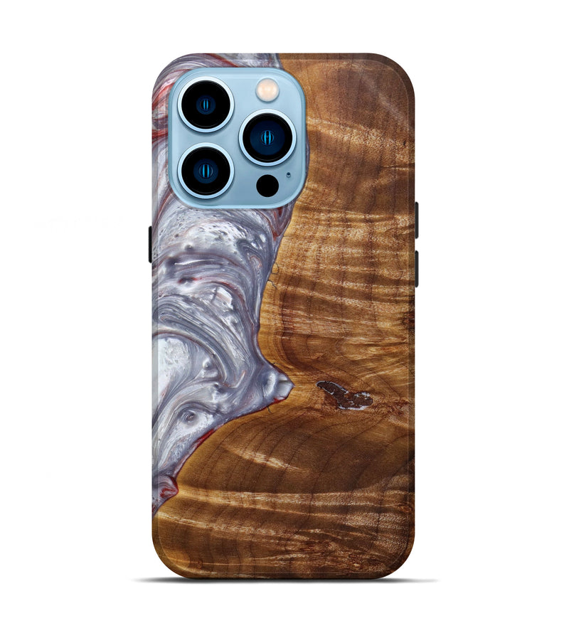 iPhone 14 Pro Wood+Resin Live Edge Phone Case - Gunnar (Artist Pick, 638290)