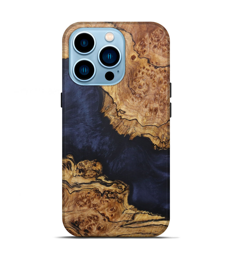 iPhone 14 Pro Wood+Resin Live Edge Phone Case - Maia (Artist Pick, 608652)