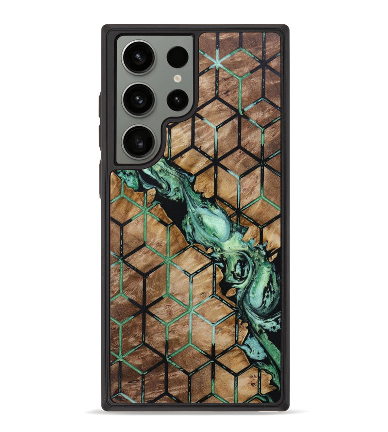 Galaxy S23 Ultra Wood+Resin Phone Case - Lennox (Artist Pick, 622263)
