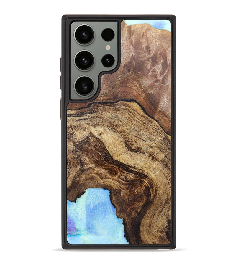Galaxy S23 Ultra Wood+Resin Phone Case - Irving (Artist Pick, 629305)