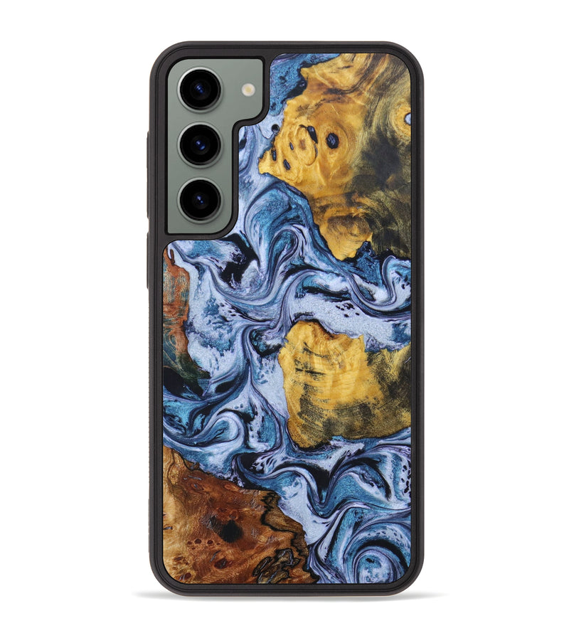 Galaxy S23 Plus Wood+Resin Phone Case - Karissa (Mosaic, 631172)