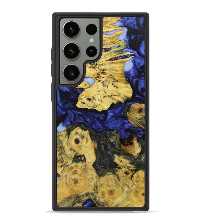 Galaxy S23 Ultra Wood+Resin Phone Case - Ericka (Mosaic, 623382)