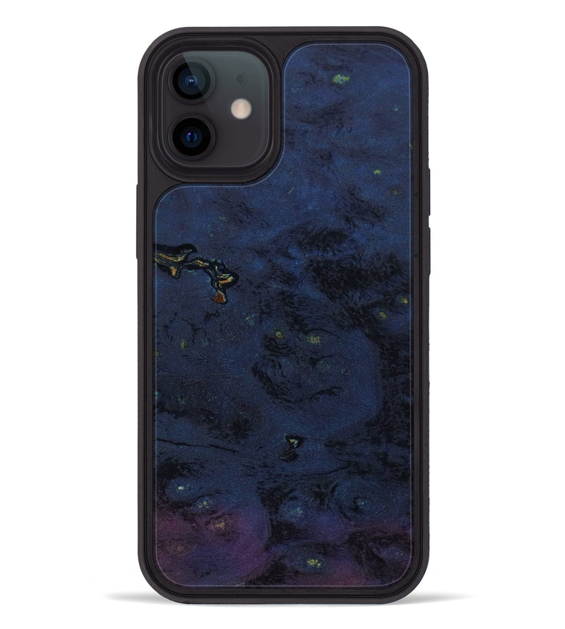 iPhone 12 Wood+Resin Phone Case - Clara (Wood Burl, 643566)
