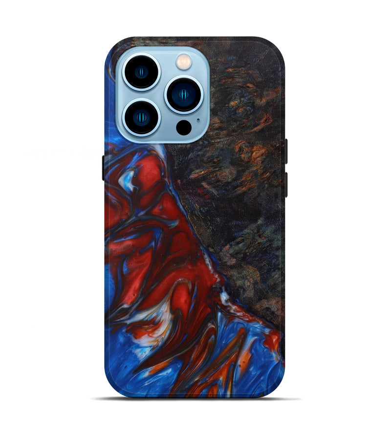 iPhone 14 Pro Wood+Resin Live Edge Phone Case - Daphne (Artist Pick, 620133)