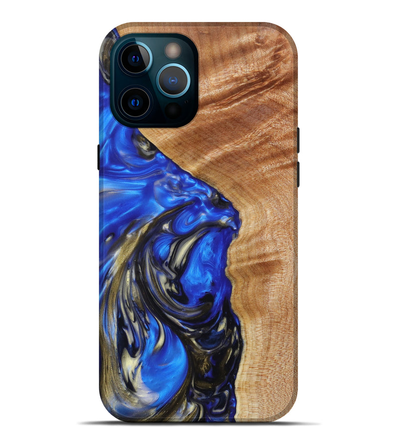iPhone 12 Pro Max Wood+Resin Live Edge Phone Case - Adele (Artist Pick, 639669)