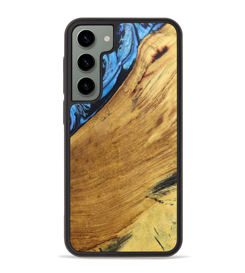 Galaxy S23 Plus Wood+Resin Phone Case - Esmeralda (Buckeye Burl, 636710)