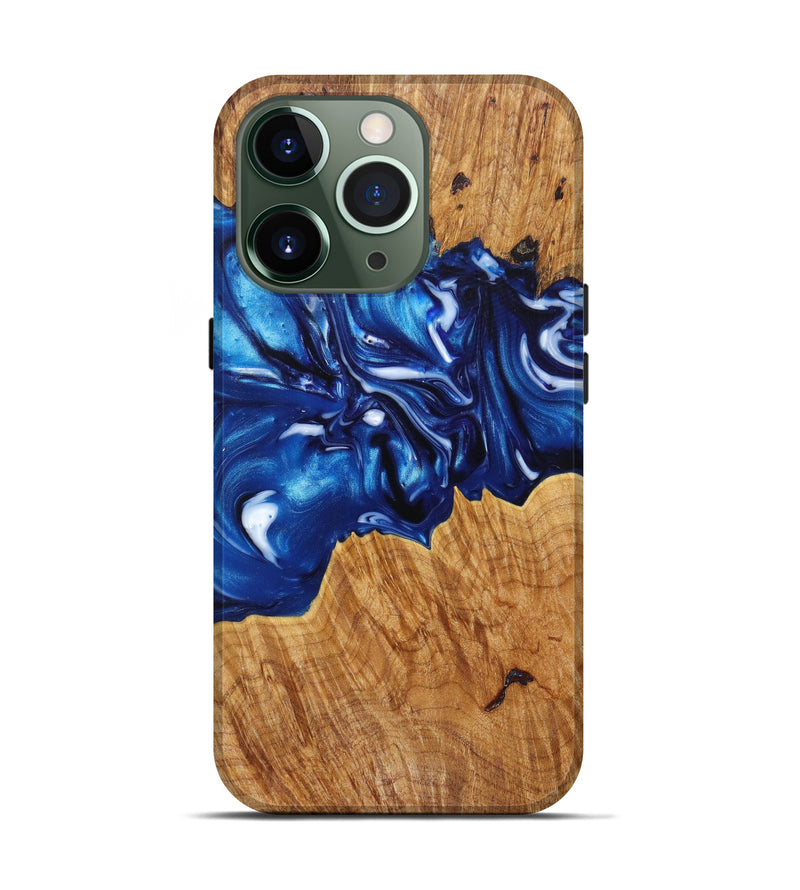 iPhone 13 Pro Wood+Resin Live Edge Phone Case - Jaelyn (Artist Pick, 616960)
