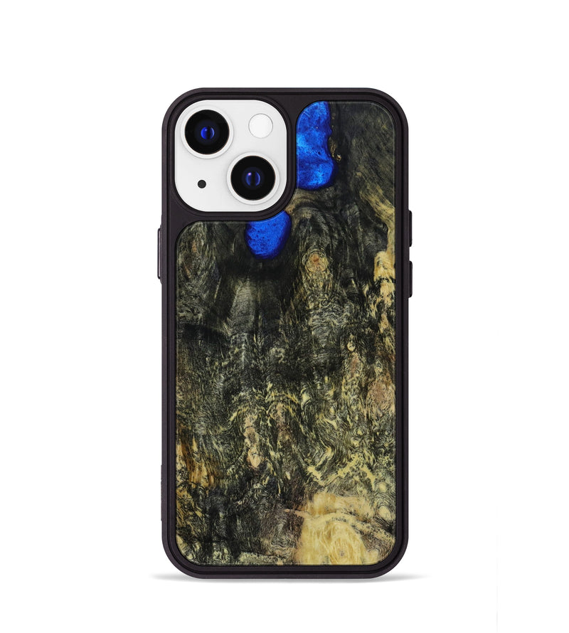 iPhone 13 mini Wood+Resin Phone Case - Dionne (Wood Burl, 647587)