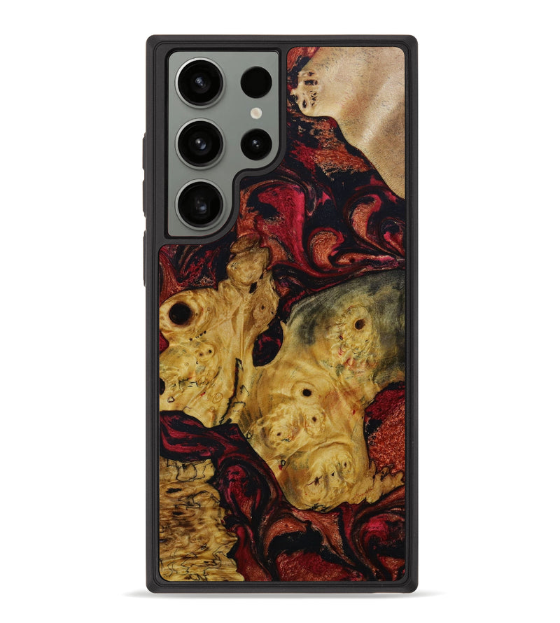 Galaxy S23 Ultra Wood+Resin Phone Case - Myles (Mosaic, 645503)