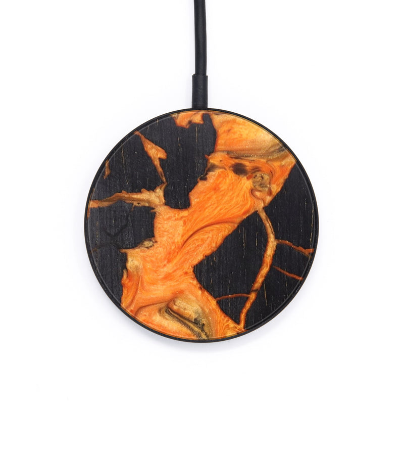 Circle Wood+Resin Wireless Charger - Nathaly (Lava, 625103)