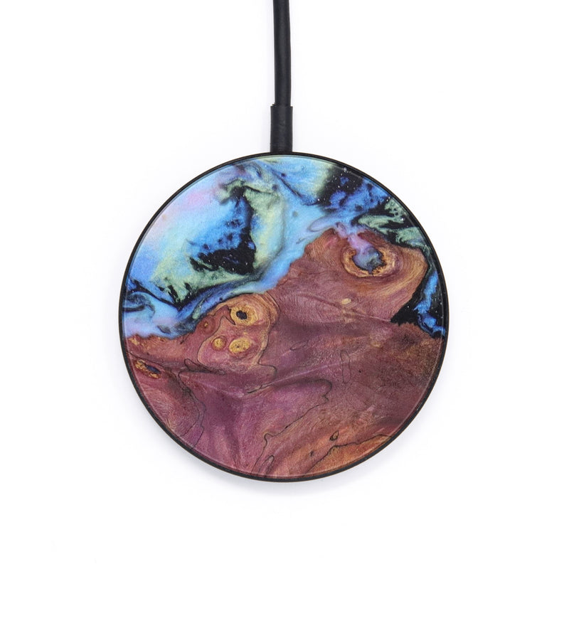 Circle Wood+Resin Wireless Charger - Sabastian (Aurora, 621975)