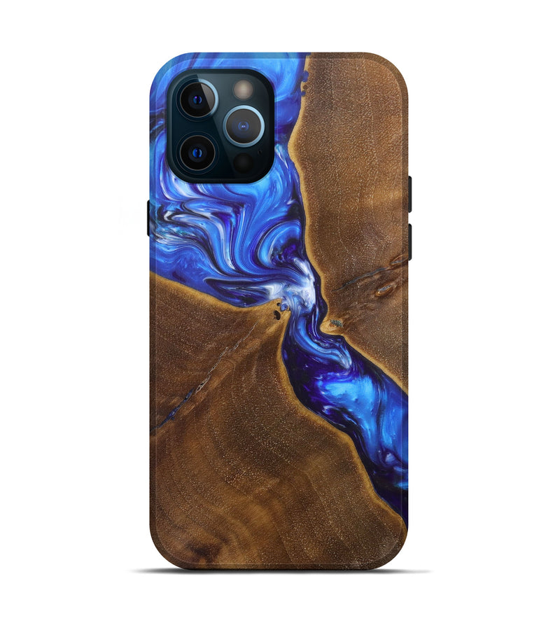 iPhone 12 Pro Wood+Resin Live Edge Phone Case - Lulita (Artist Pick, 605616)