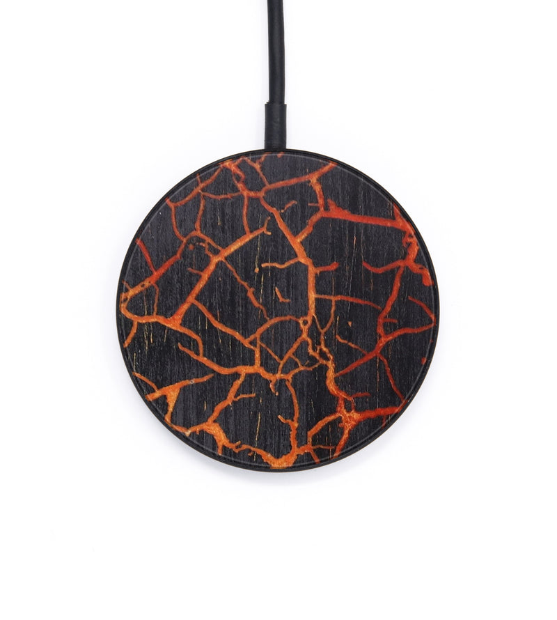 Circle Wood+Resin Wireless Charger - Maximilian (Lava, 627030)