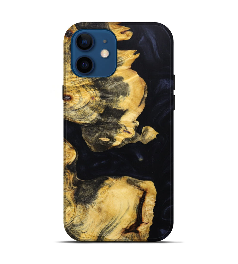 iPhone 12 Wood+Resin Live Edge Phone Case - Micah (Artist Pick, 638150)