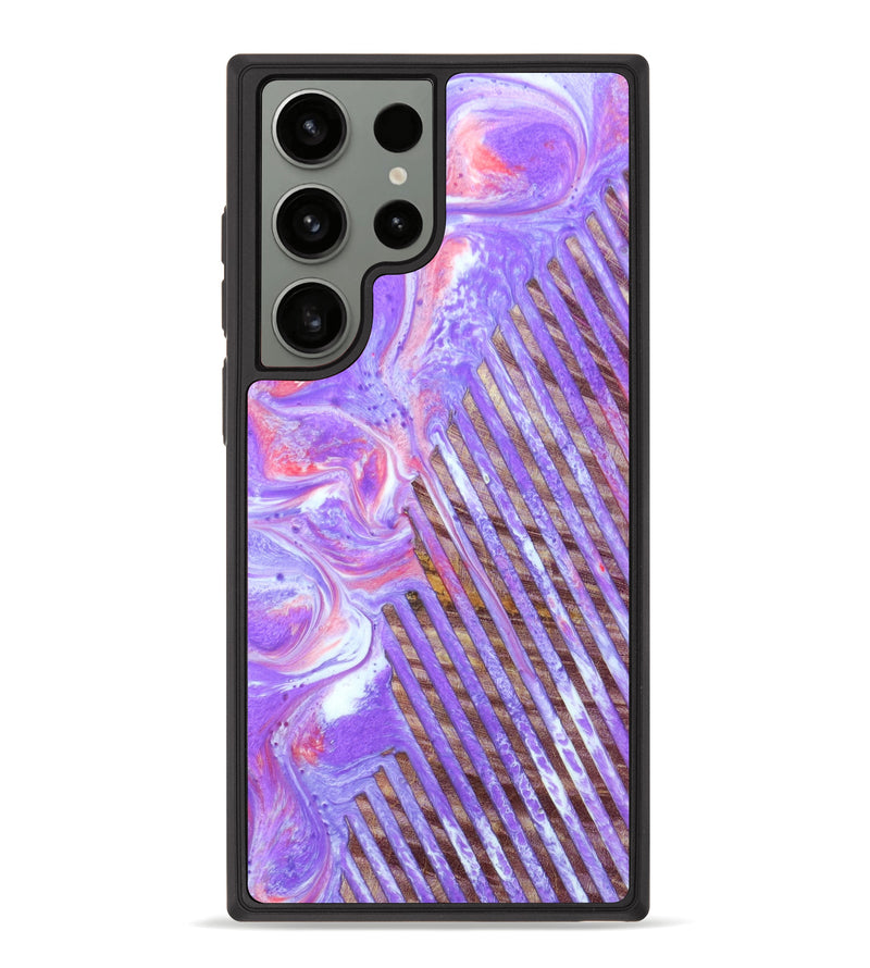 Galaxy S23 Ultra Wood+Resin Phone Case - Promise (Pattern, 631465)