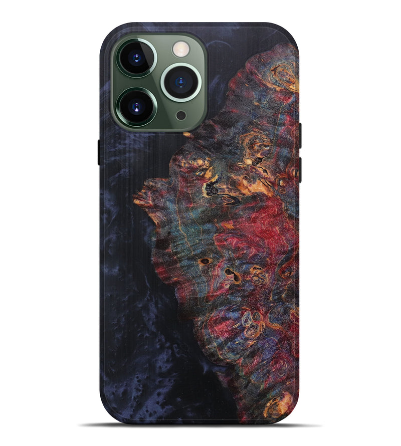 iPhone 13 Pro Max Wood+Resin Live Edge Phone Case - Ree (Artist Pick, 607270)