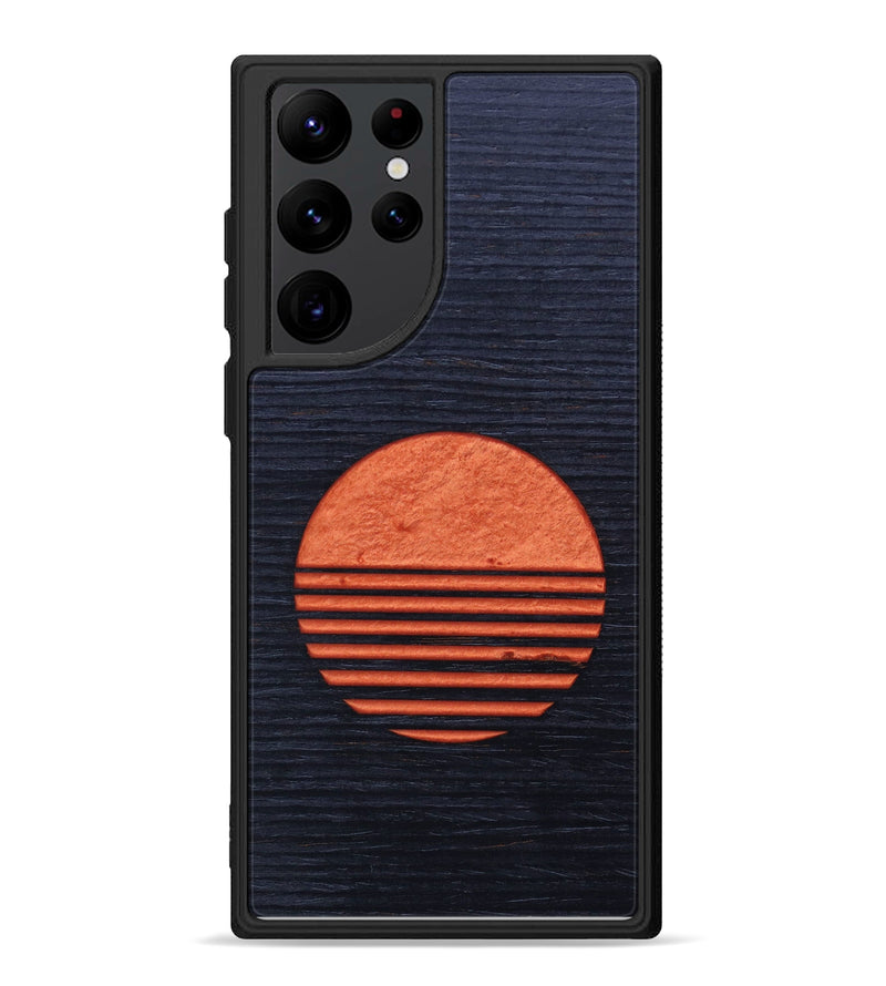 Galaxy S22 Ultra Wood+Resin Phone Case - Joanne (Retro, 634775)