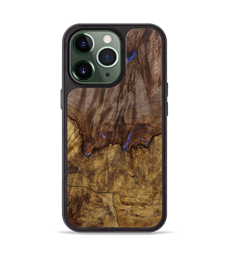 iPhone 13 Pro Wood+Resin Phone Case - Amy (Wood Burl, 646752)