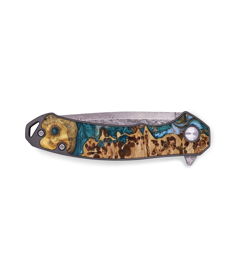 EDC Wood+Resin Pocket Knife - Deja (Artist Pick, 641825)