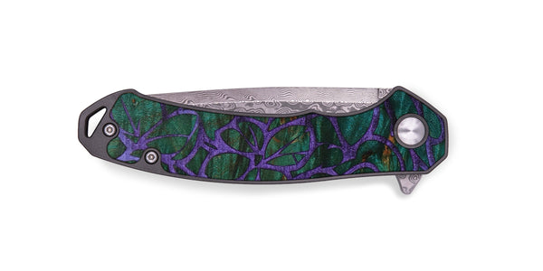 EDC Wood+Resin Pocket Knife - Kennedy (Spring, 643955)