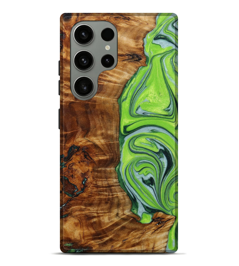 Galaxy S23 Ultra Wood+Resin Live Edge Phone Case - Connor (Artist Pick, 644818)