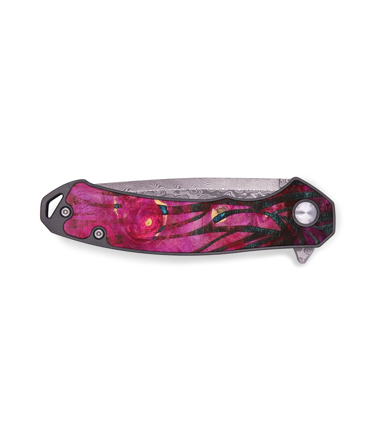 EDC Wood+Resin Pocket Knife - Jonah (Spring, 640365)