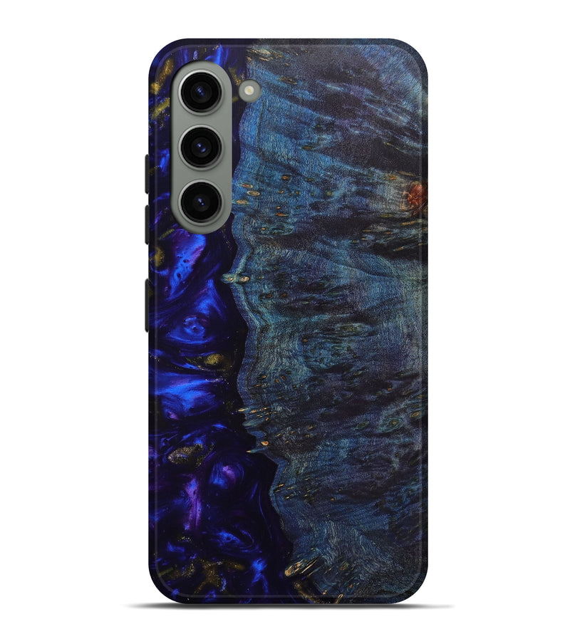Galaxy S23 Plus Wood+Resin Live Edge Phone Case - Daron (Purple, 631240)