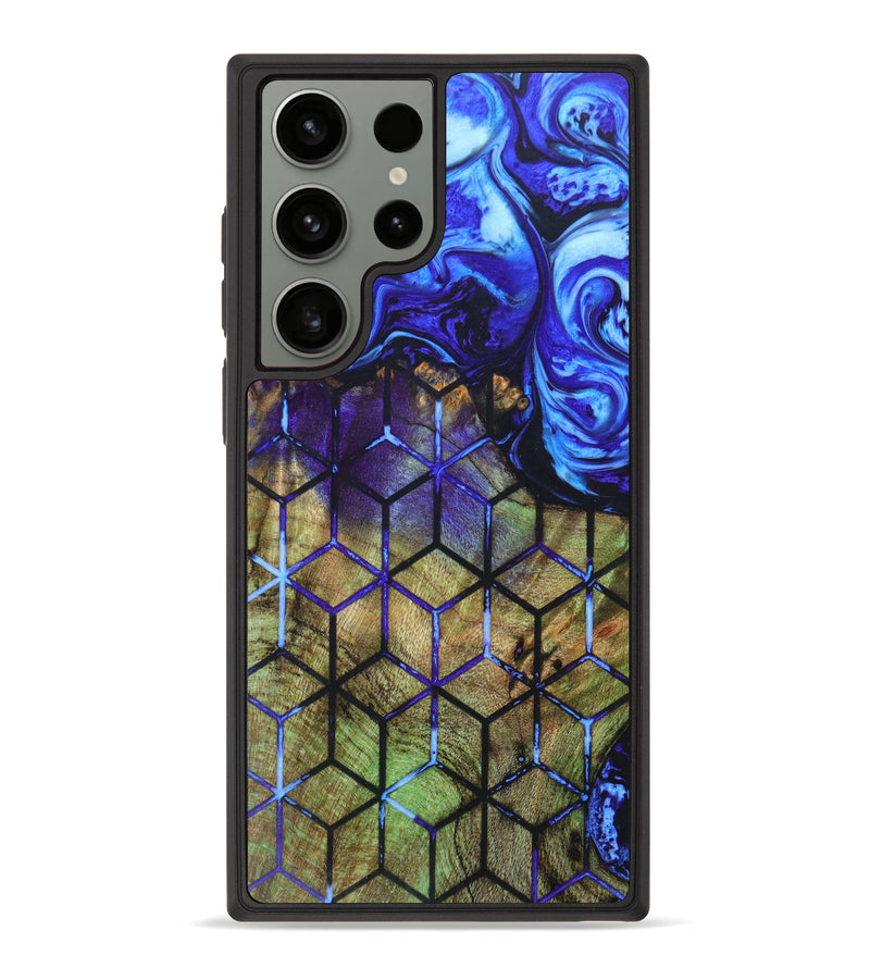 Galaxy S23 Ultra Wood+Resin Phone Case - Xiomara (Artist Pick, 629613)