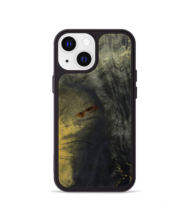 iPhone 13 mini Wood+Resin Phone Case - Juanita (Wood Burl, 647588)
