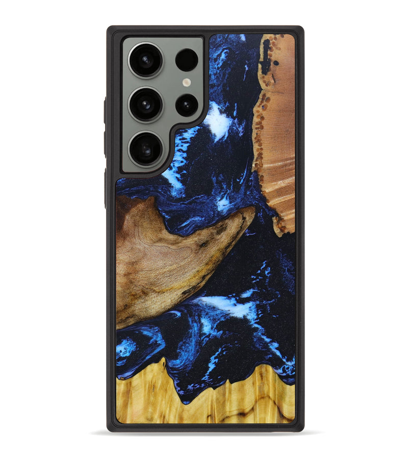 Galaxy S23 Ultra Wood+Resin Phone Case - Bethany (Mosaic, 645264)