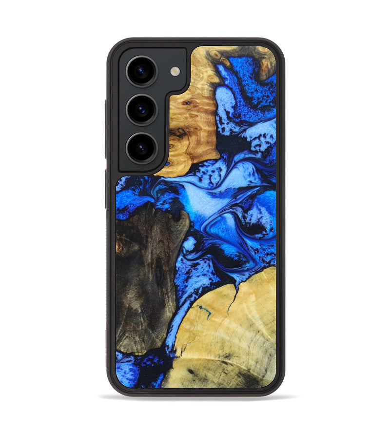 Galaxy S23 Wood+Resin Phone Case - Cali (Mosaic, 631474)