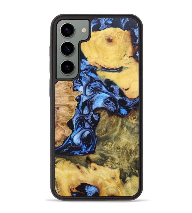 Galaxy S23 Plus Wood+Resin Phone Case - Azriel (Mosaic, 629286)